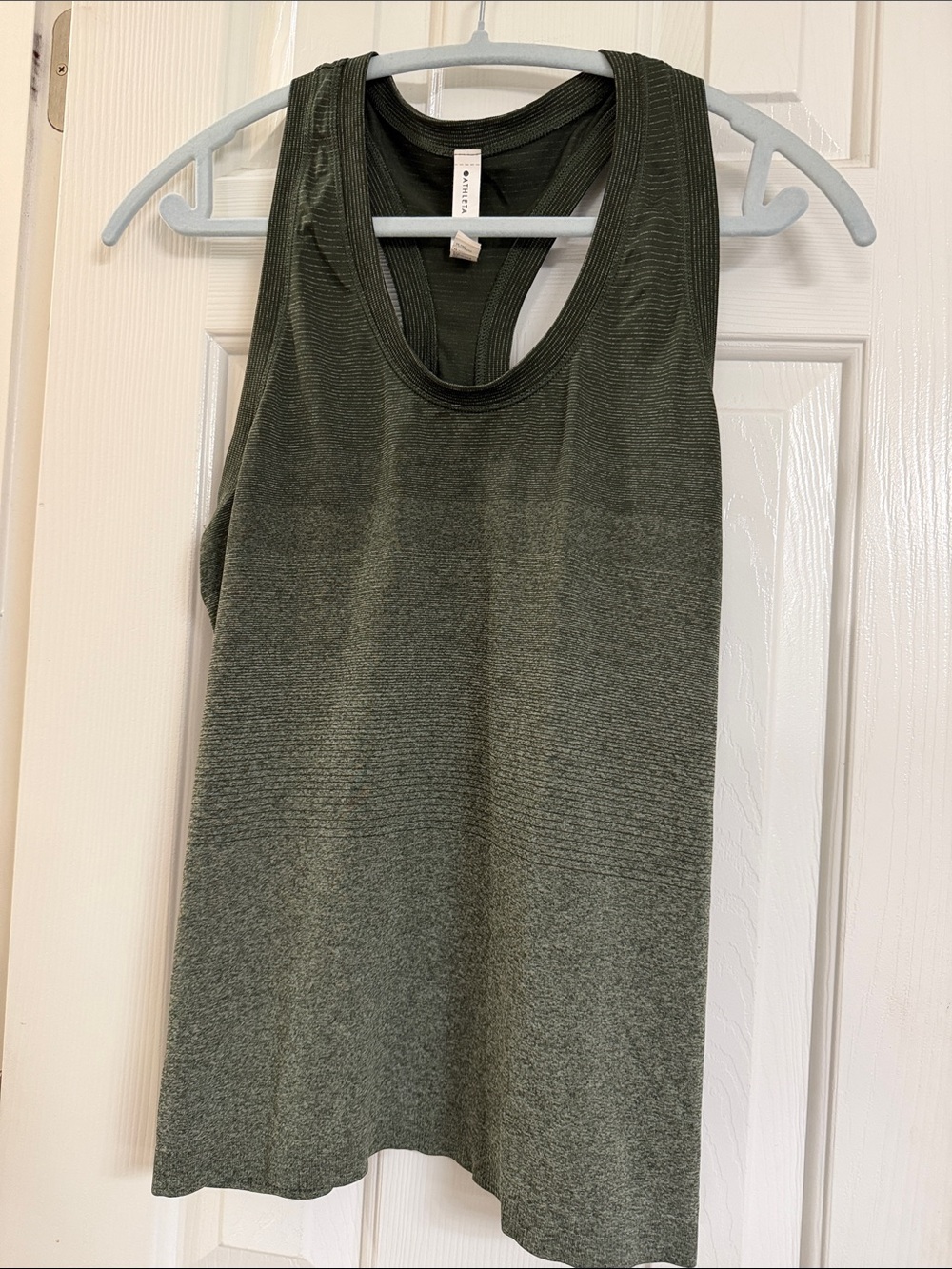 Athleta Green Racerback Tank . NEW w / o tags size M